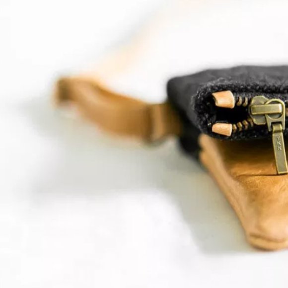 Pomegranate Canvas and Leather Crossbody Bag - Picture 2 of 2